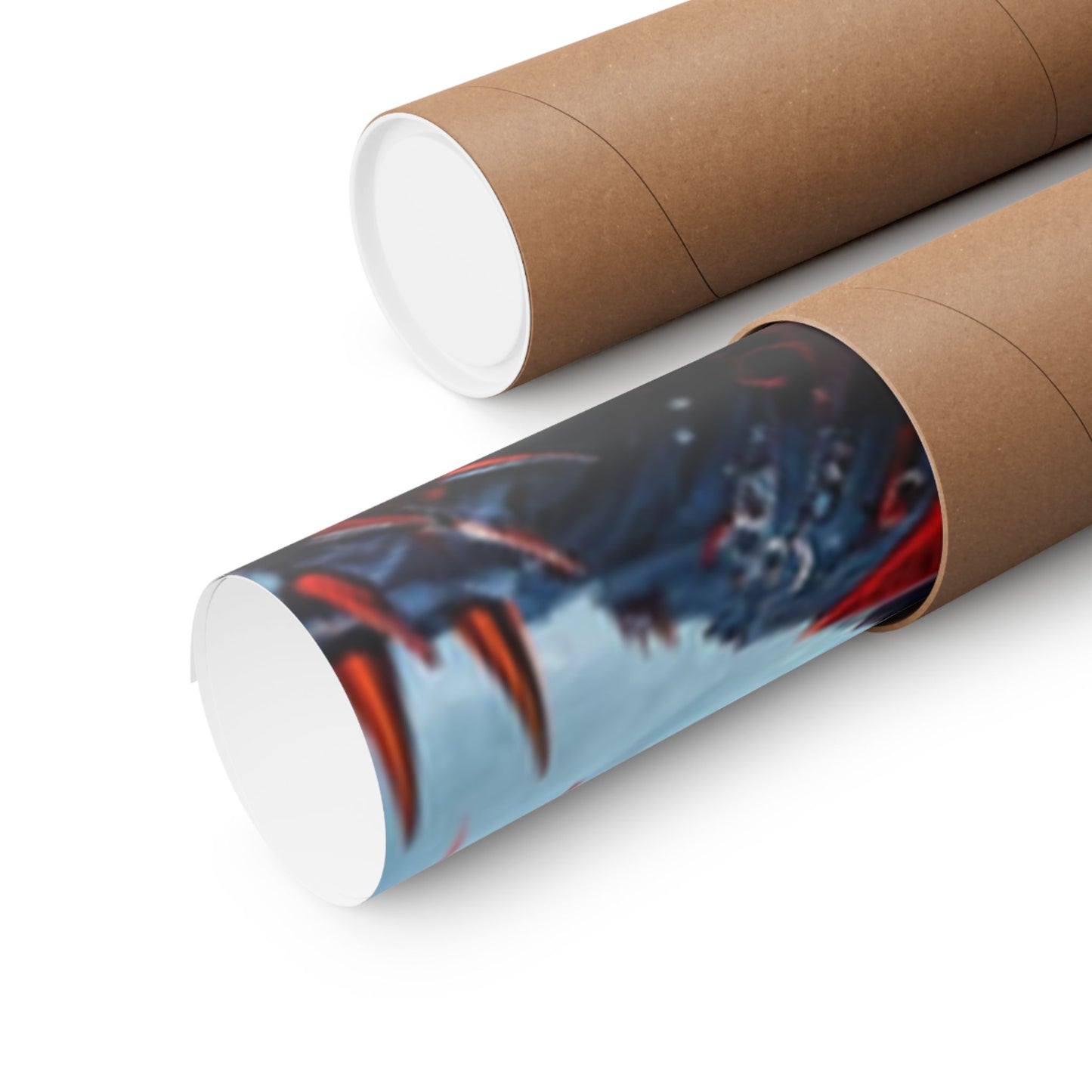 Heavy Metal Santa Holiday Concert Music Room Poster