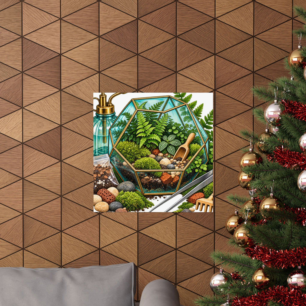 Fern Terrarium Building Workshop Poster