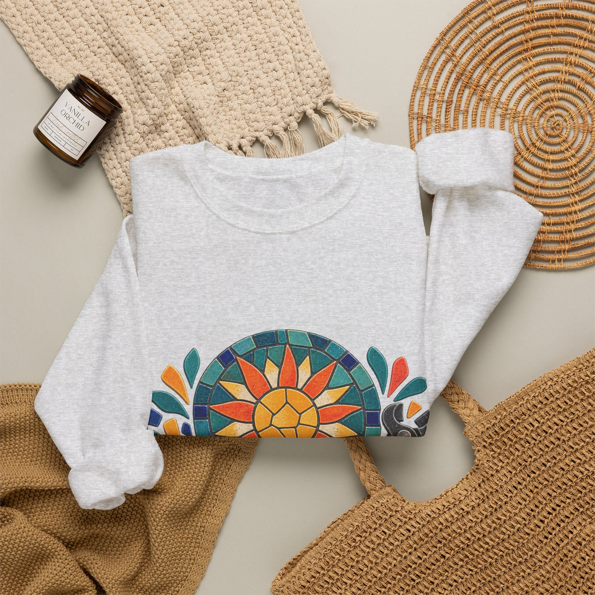 Sunburst Mosaic Making Workshop Sweatshirt