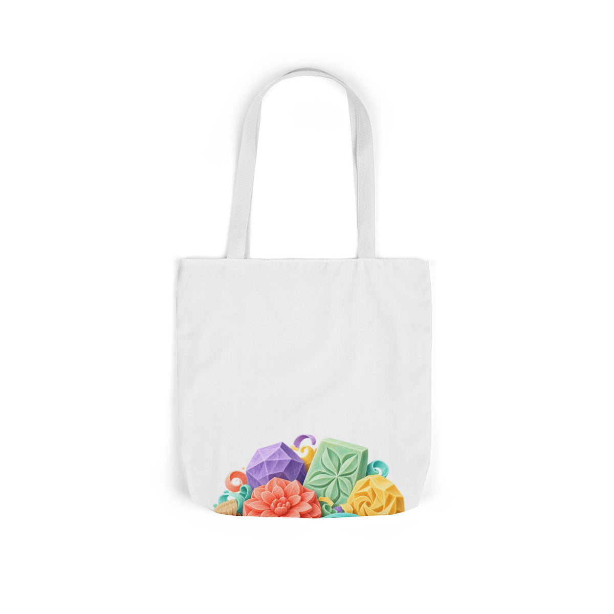 Colorful Soap Carving Workshop Tote Bag