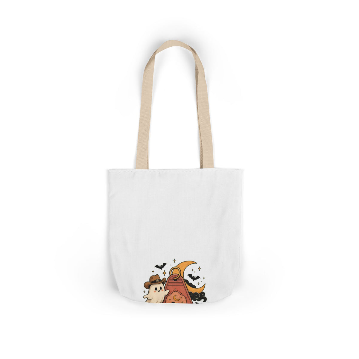 Haunted Desert Keytag Ghost Halloween Tote Bag