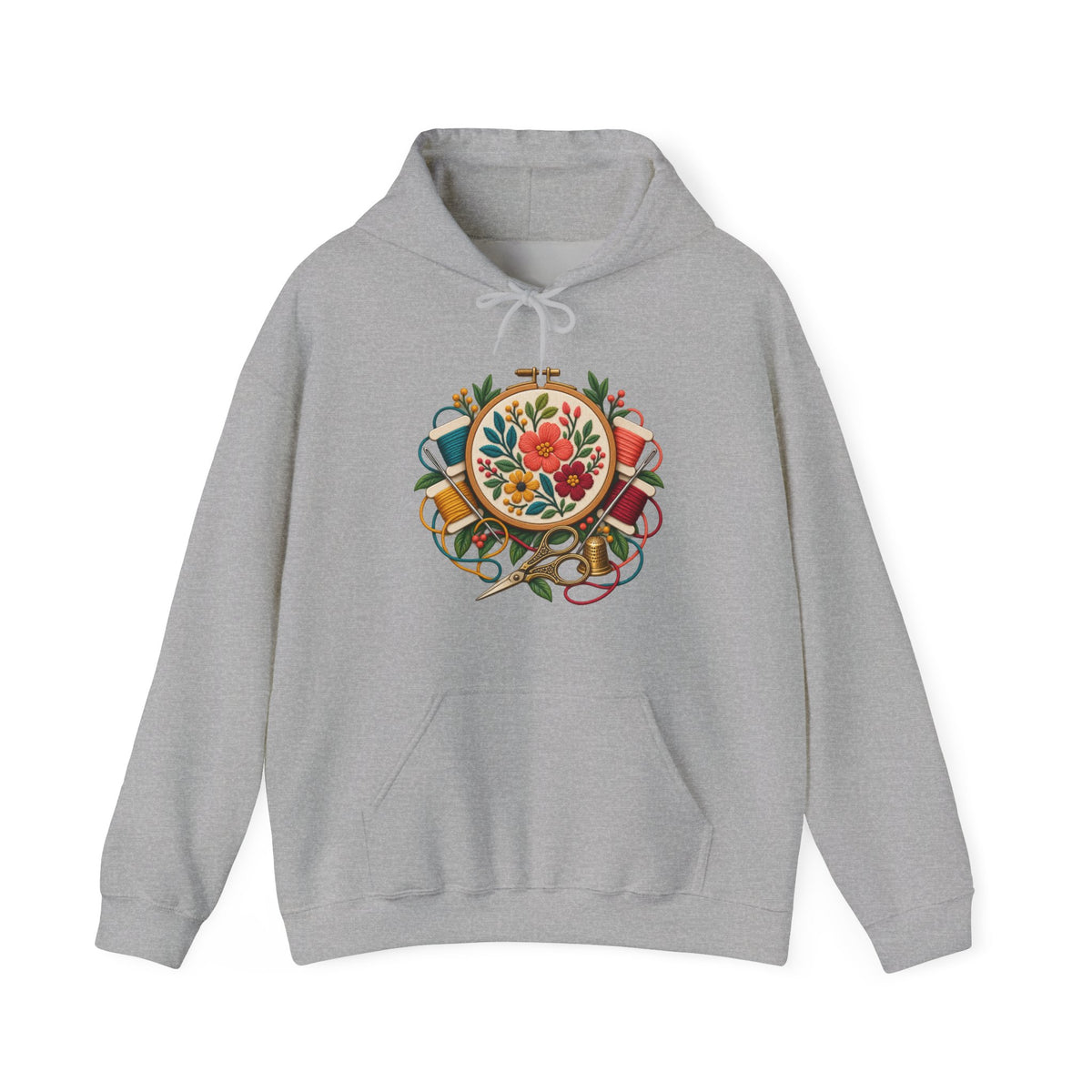 Botanical Embroidery Workshop Hoodie