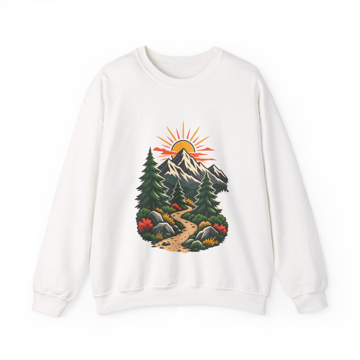 Sunrise Mountain Trail Outdoor Adventure Sweatshirt