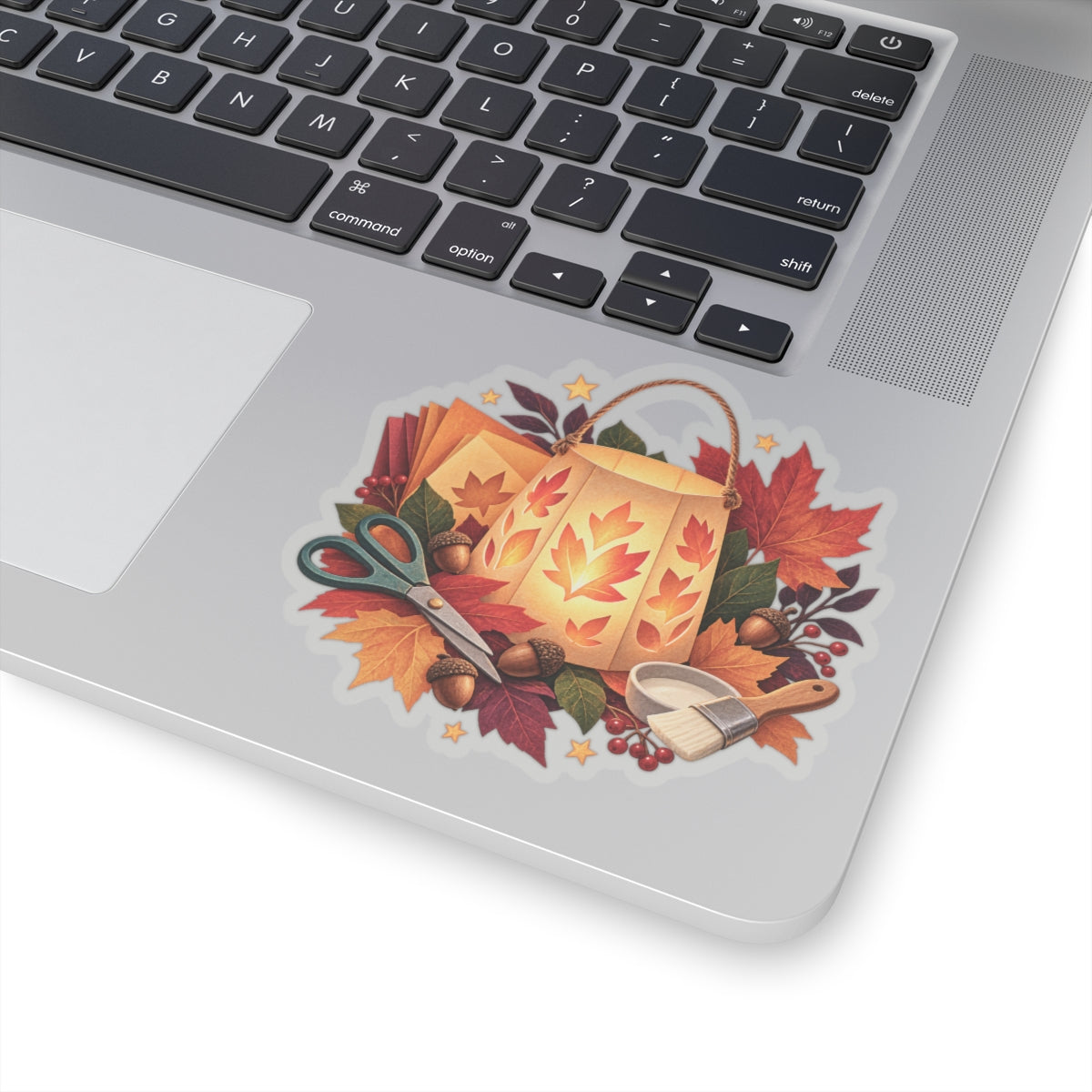 Autumn Lantern Making Workshop Sticker