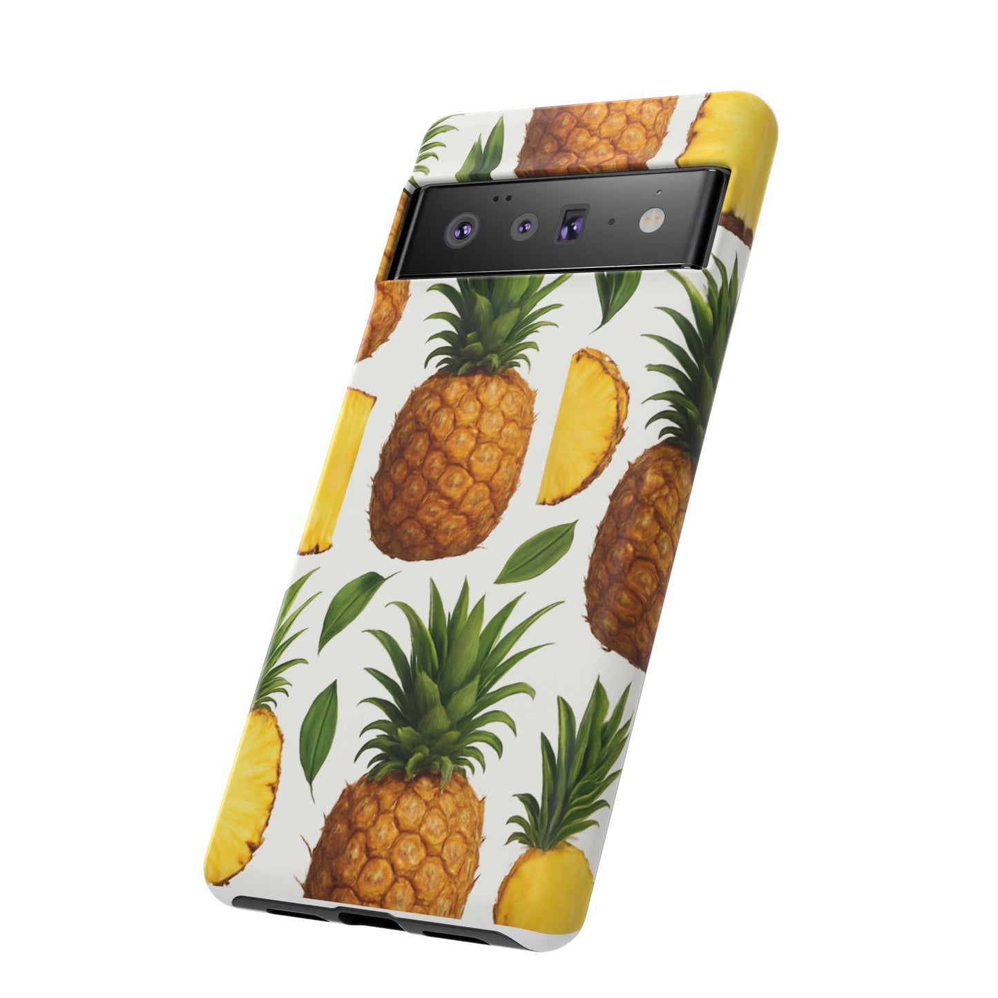 Pineapple Phone Case - Tough Cases, Tropical Phone Cover, Summer Vibe Accessories, Cute Pineapple Design, Fun Gift for Fruit Lovers