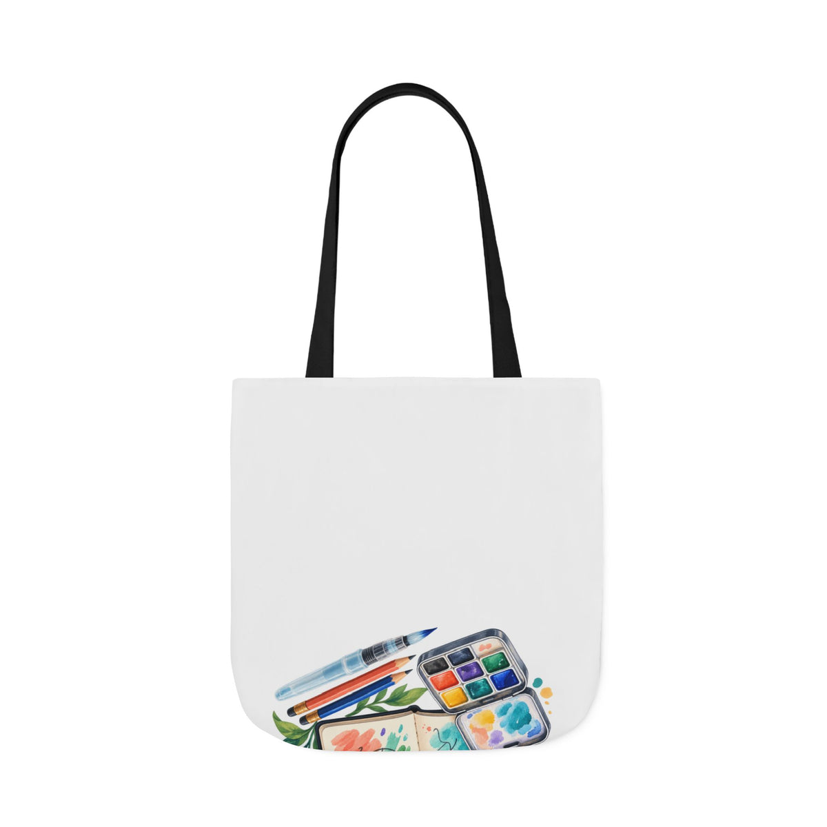 Colorful Urban Sketching Travel Kit Tote Bag
