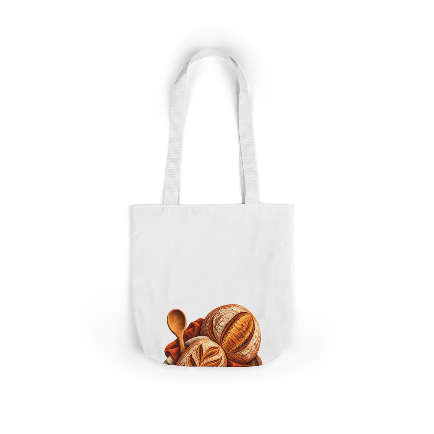 Artisan Bread Baking Emblem Tote Bag