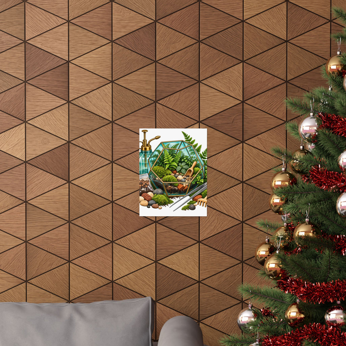 Fern Terrarium Building Workshop Poster