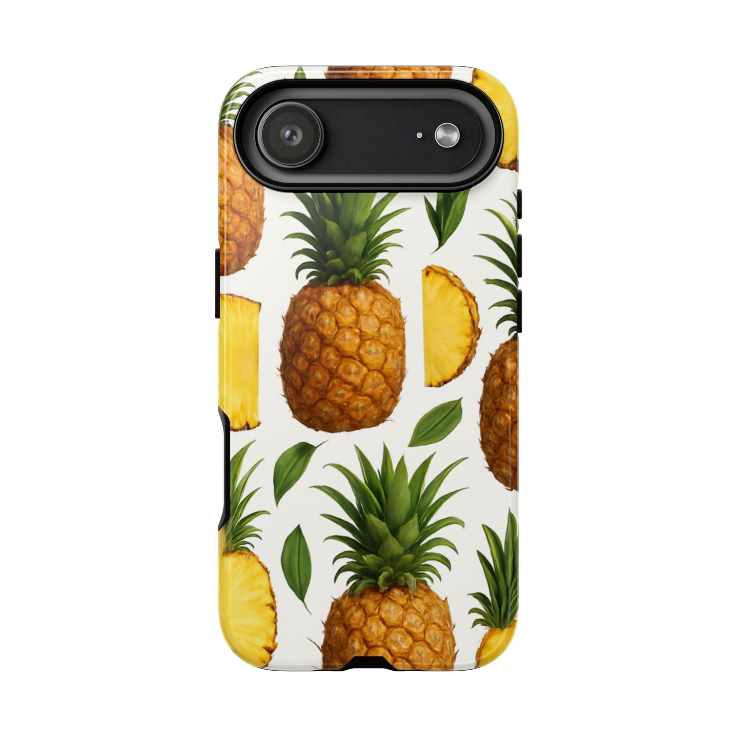 Pineapple Phone Case - Tough Cases, Tropical Phone Cover, Summer Vibe Accessories, Cute Pineapple Design, Fun Gift for Fruit Lovers