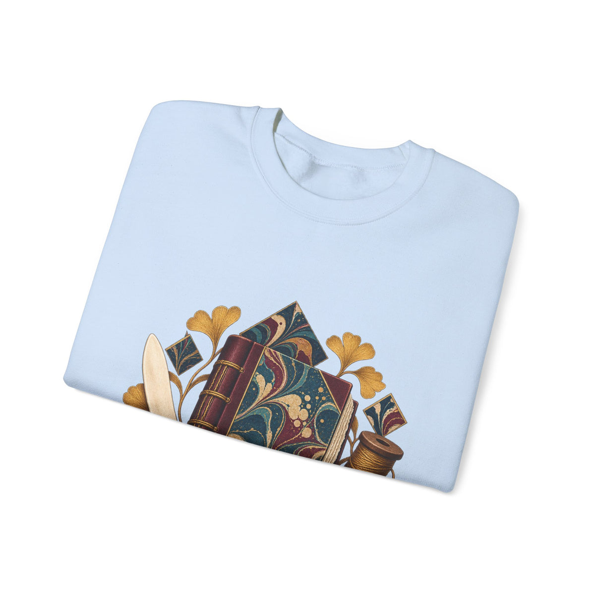 Traditional Marbled Bookbinding Workshop Sweatshirt