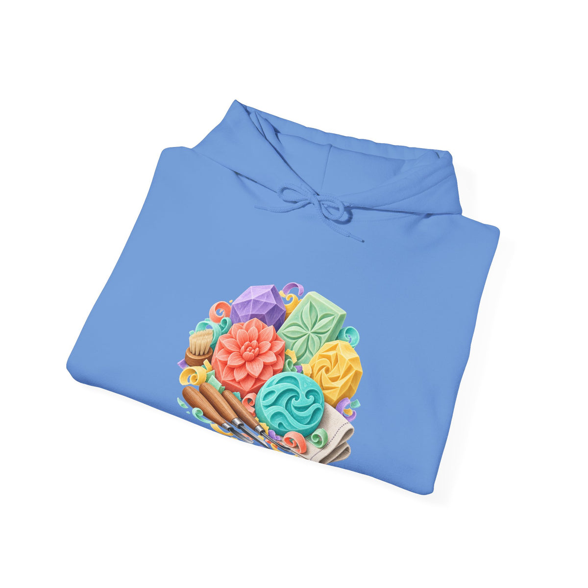 Colorful Soap Carving Workshop Hoodie
