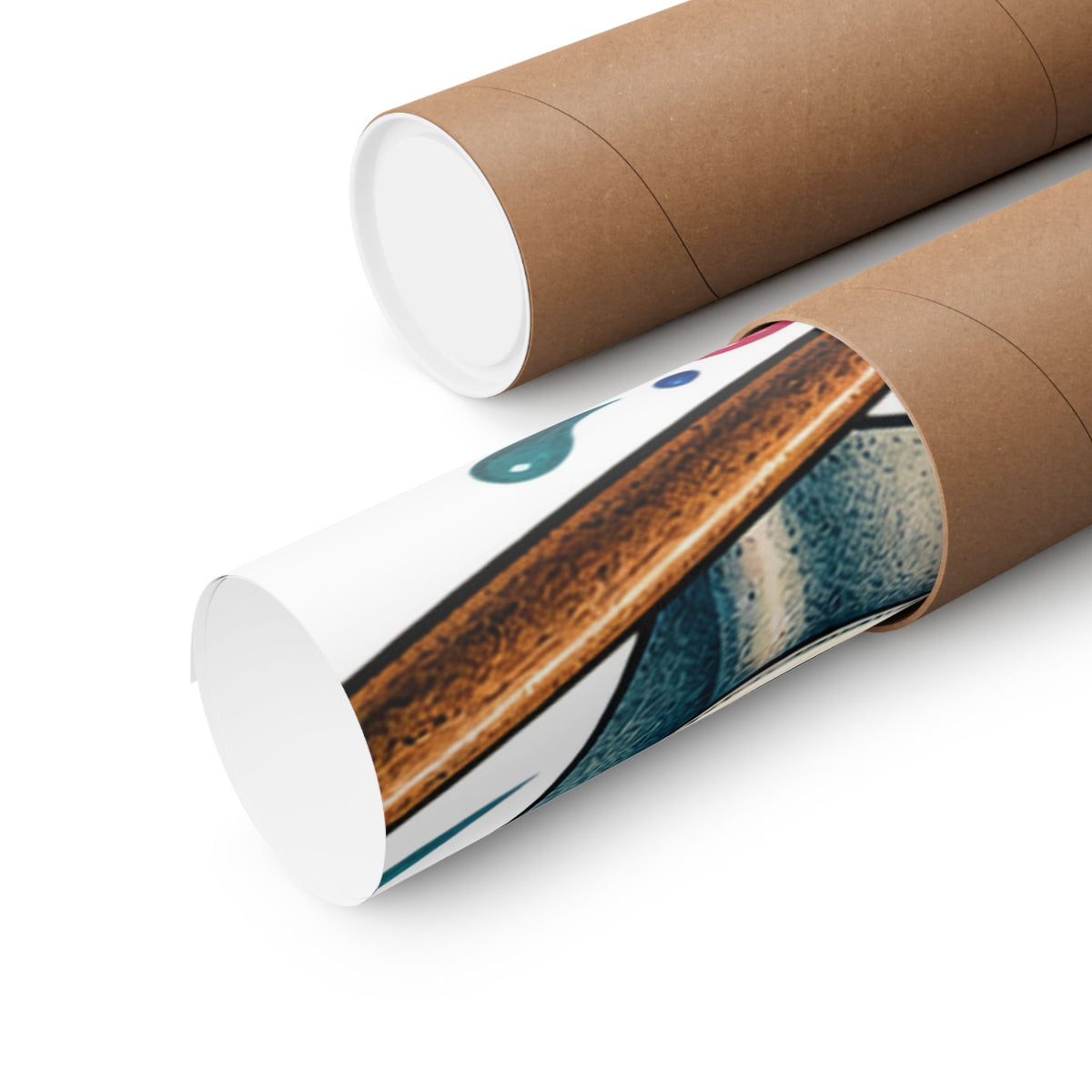 Colorful Paper Marbling Workshop Poster