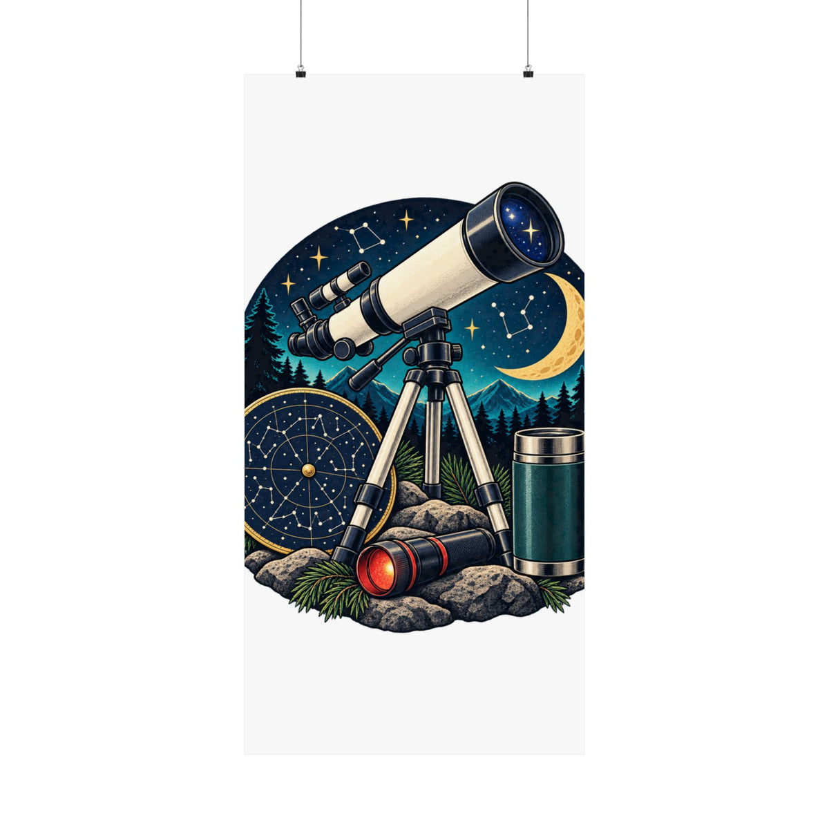 Backyard Stargazing Workshop Poster