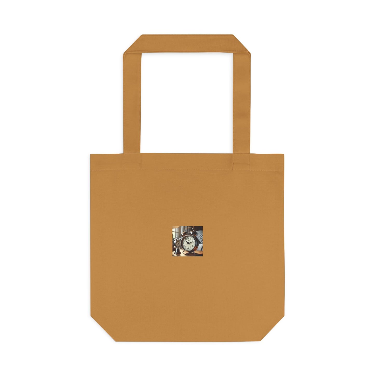 Vintage Alarm Clock Morning Routine Timekeeper Tote Bag