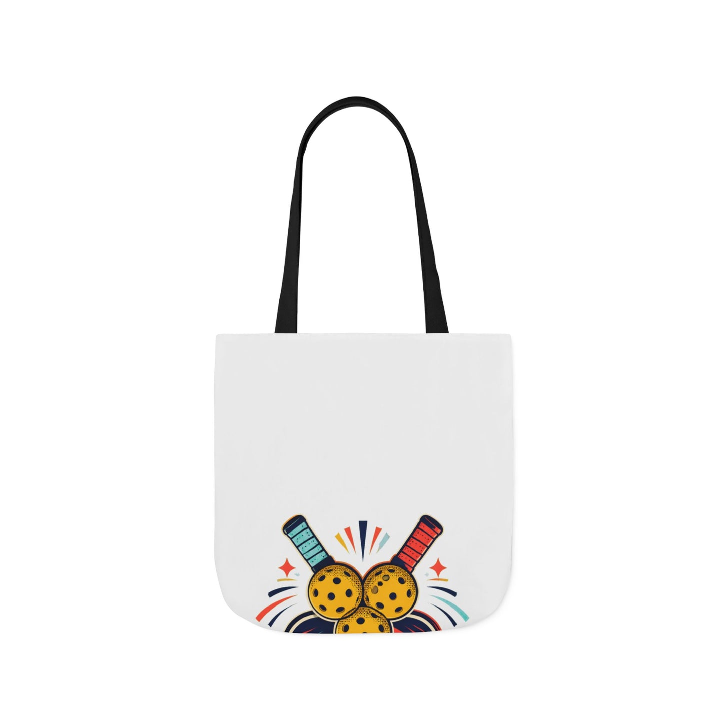 Retro Pickleball Paddles Recreational Sports Tote Bag