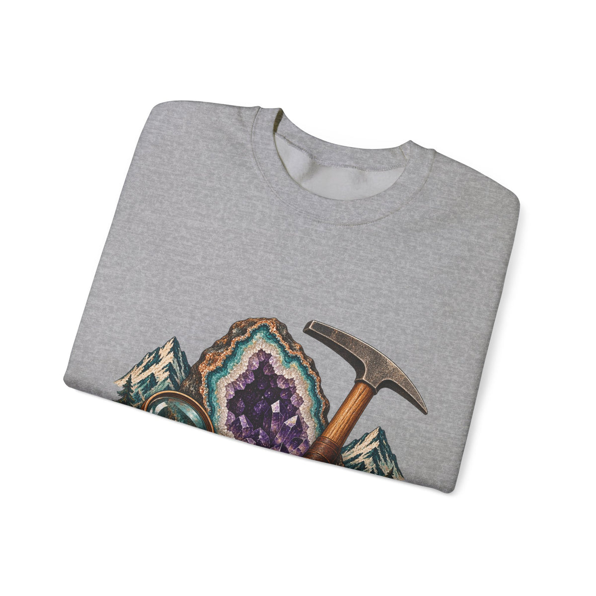 Vintage Geode and Rockhounding Field Kit Sweatshirt