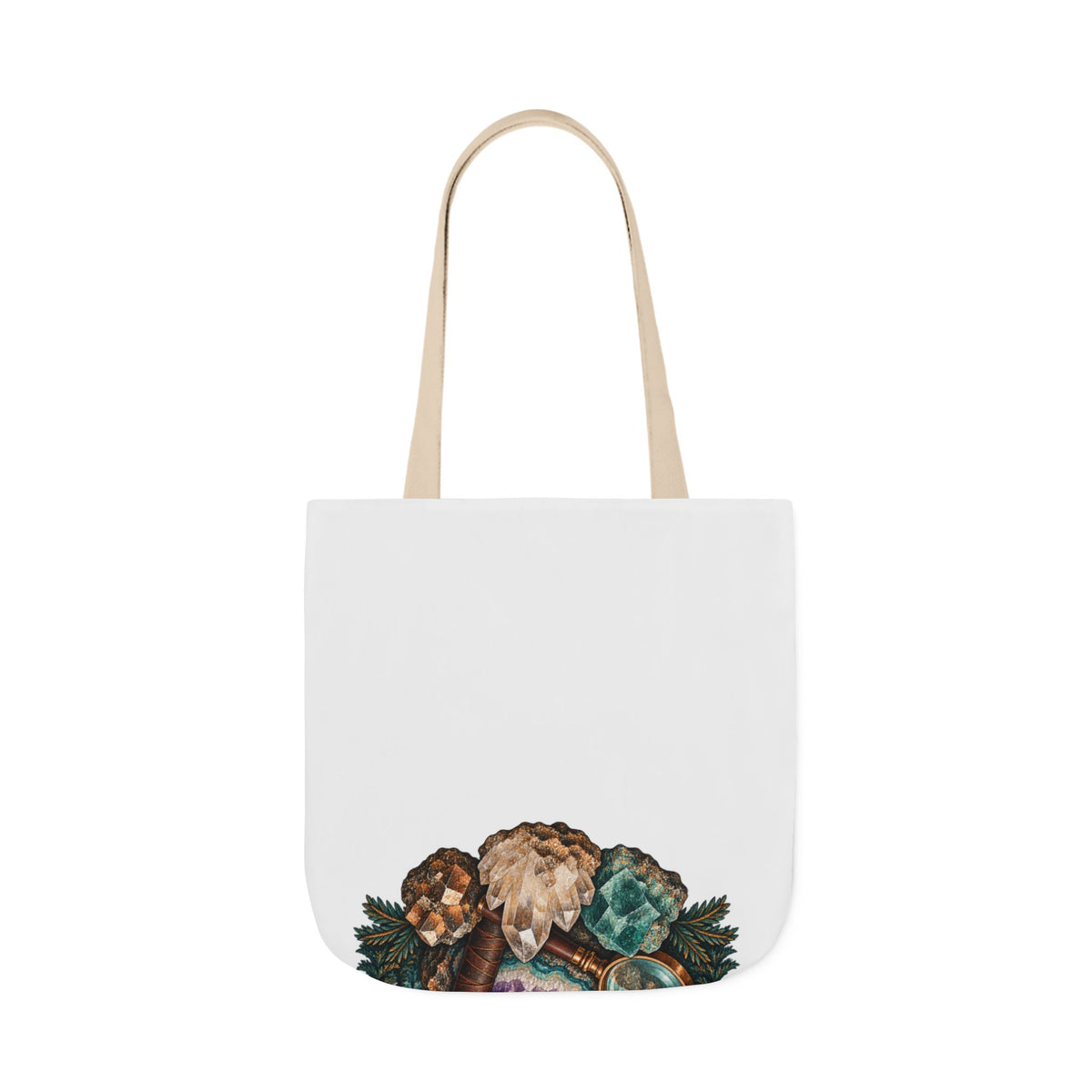 Vintage Geode and Rockhounding Field Kit Tote Bag