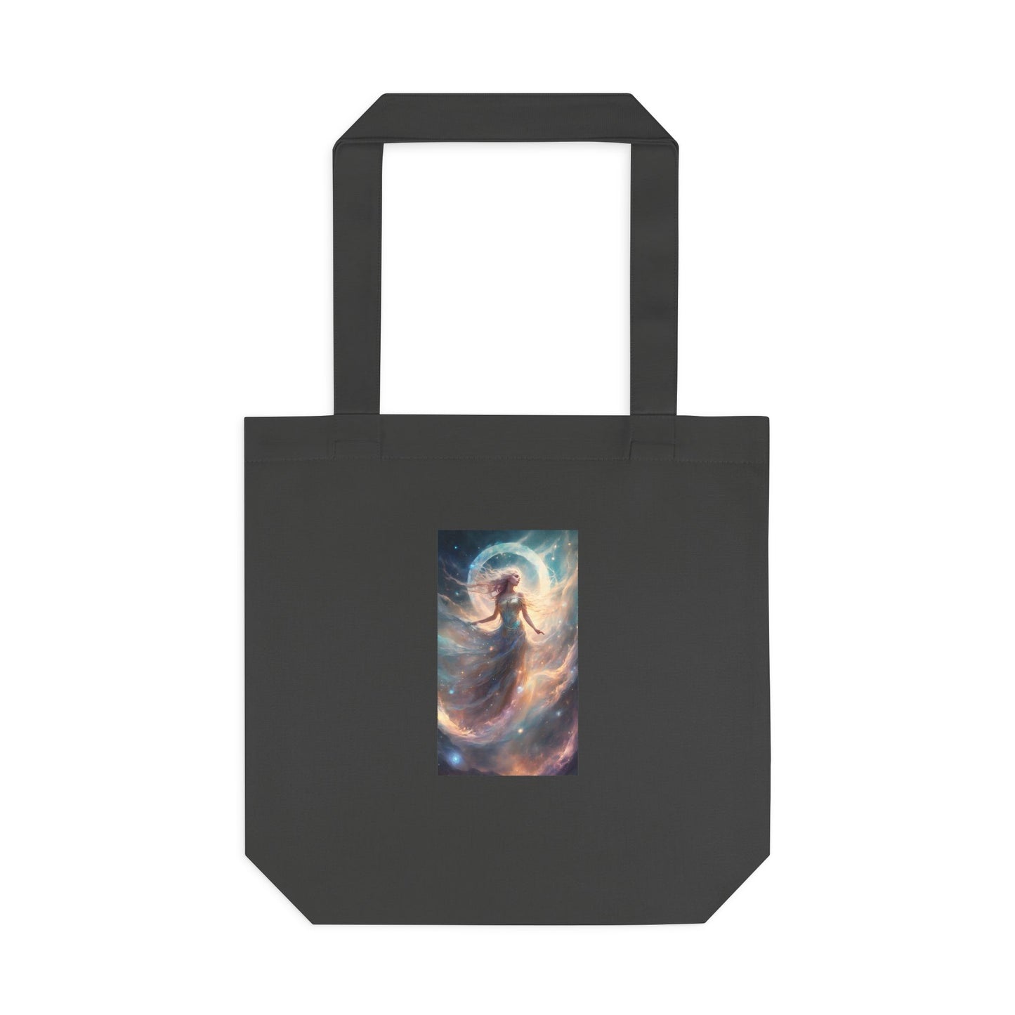 Moonlit Celestial Dancer Fantasy Portrait Tote Bag