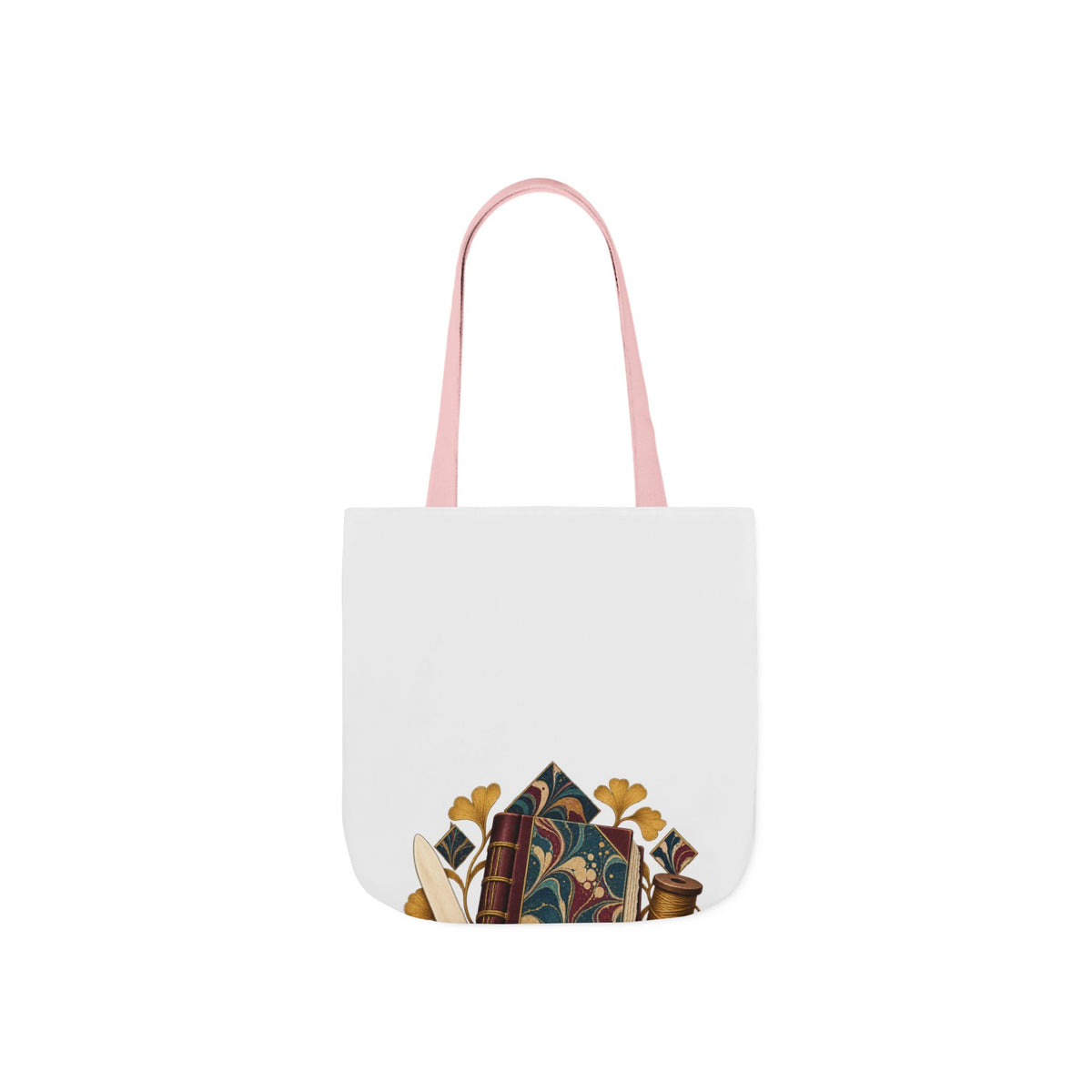 Traditional Marbled Bookbinding Workshop Tote Bag