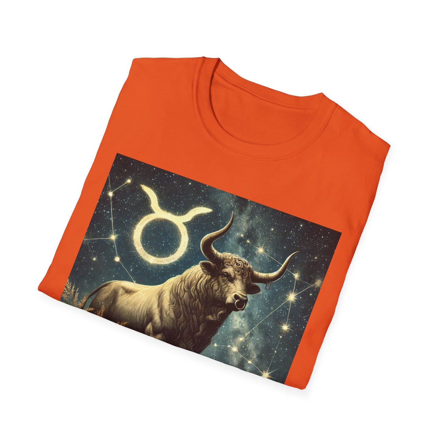 Taurus Bull Unisex T-Shirt, Zodiac Tee, Astrology Clothing, Bull Shirt, Horoscope Top