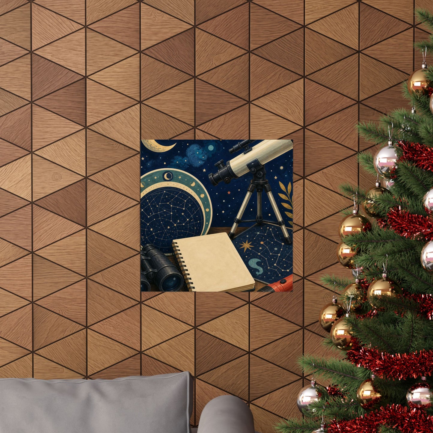 Classic Stargazing Astronomy Hobby Poster