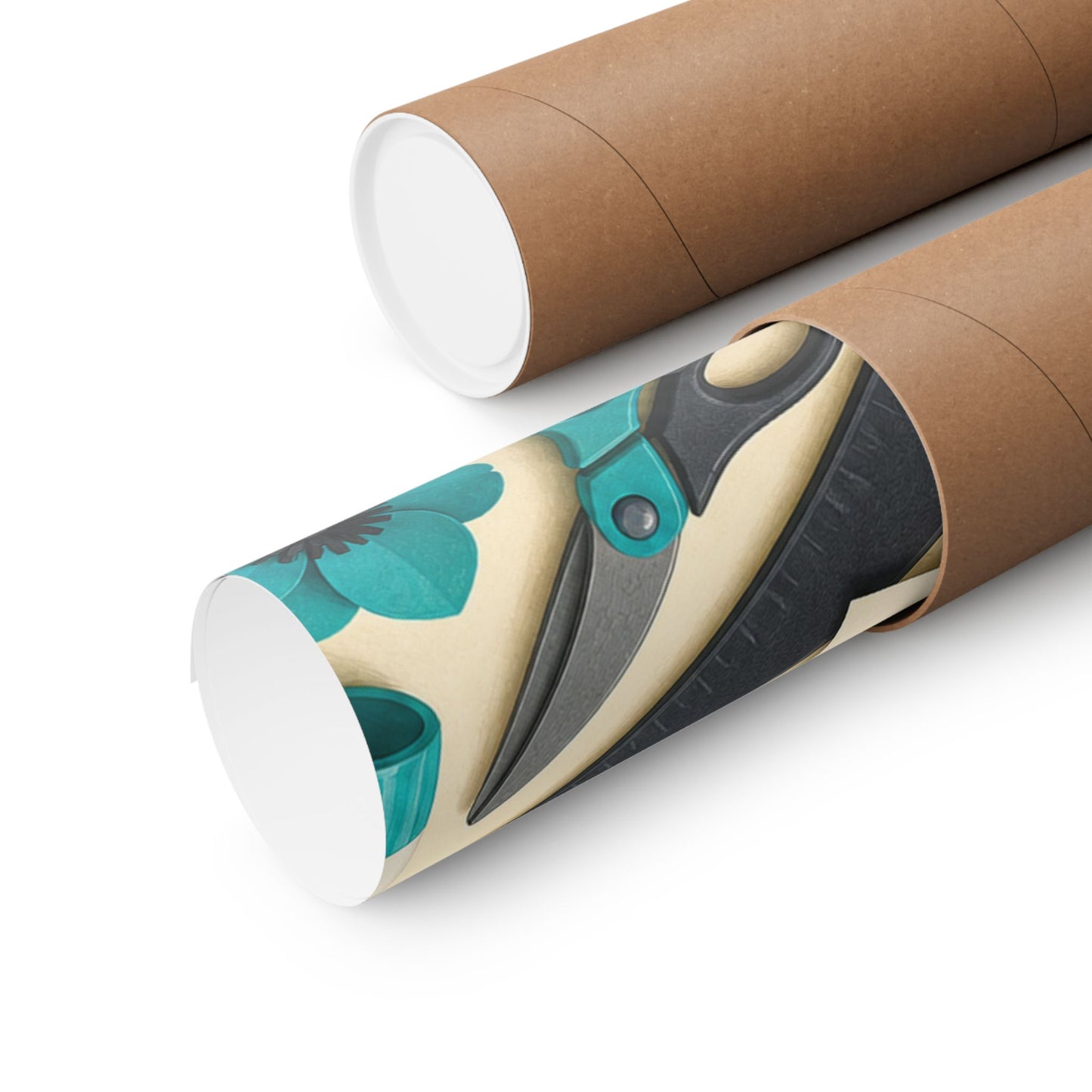 Bright Paper Crafting Hobby Poster