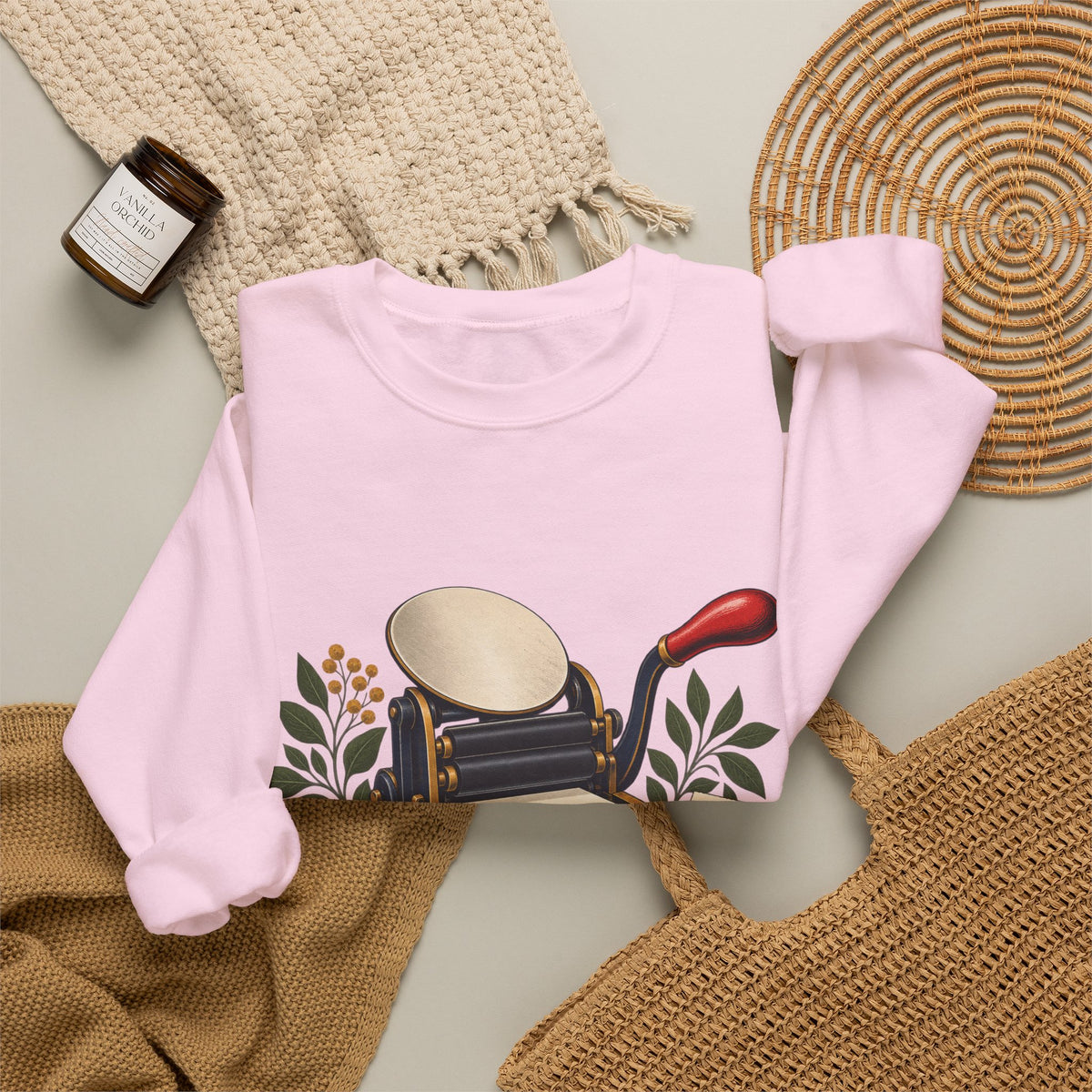 Botanical Letterpress Printshop Sweatshirt