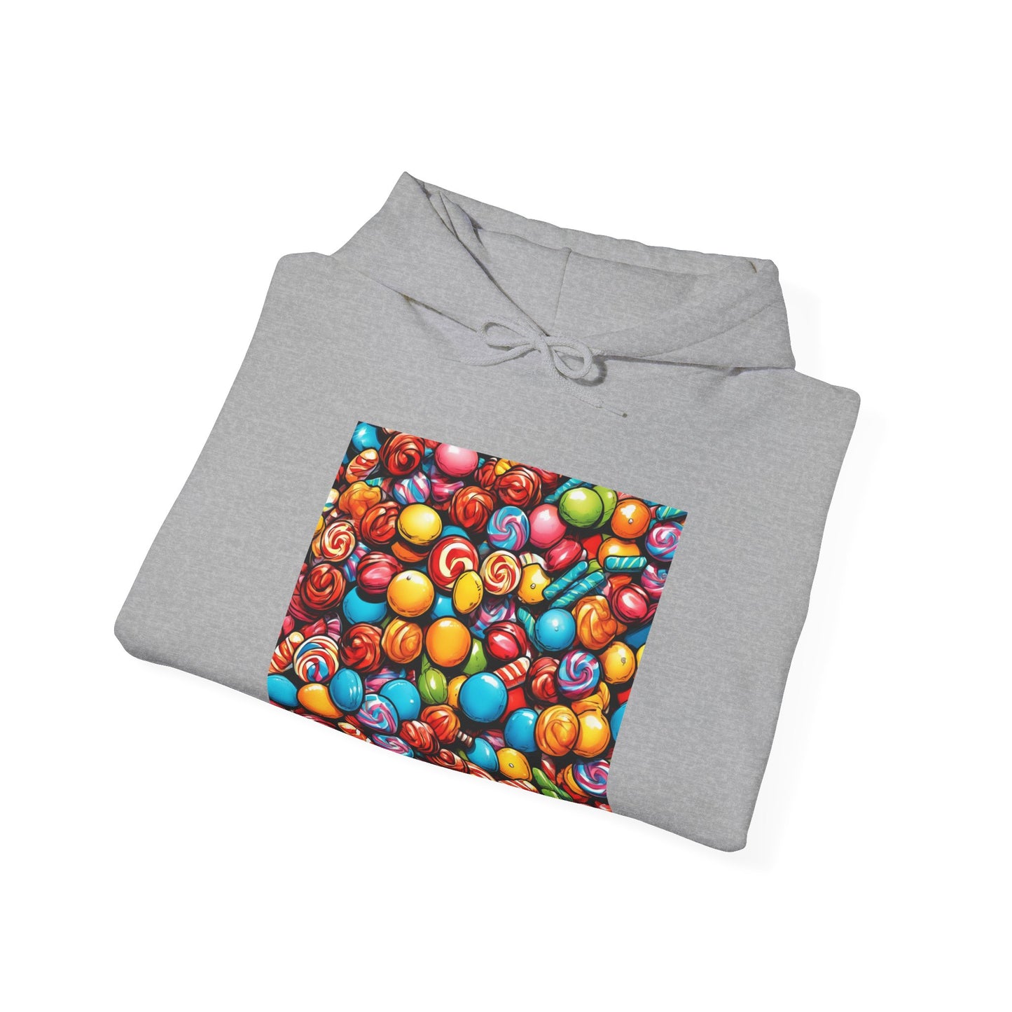 Colorful Candy Pattern Sweets Gift Art Hoodie