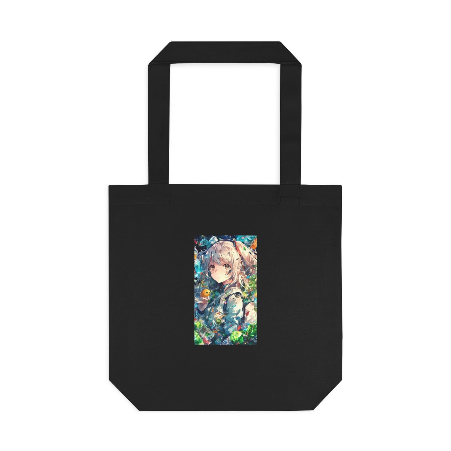Crystal Bottle Anime Portrait Eco Style Tote Bag