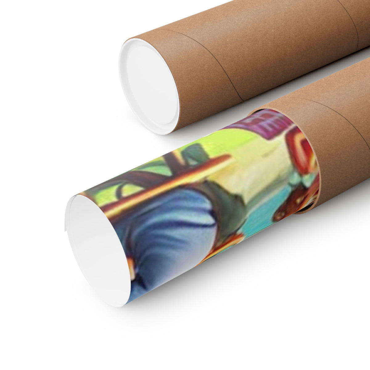 Chaotic Picnic Duck Funny Summer Wall Art Poster