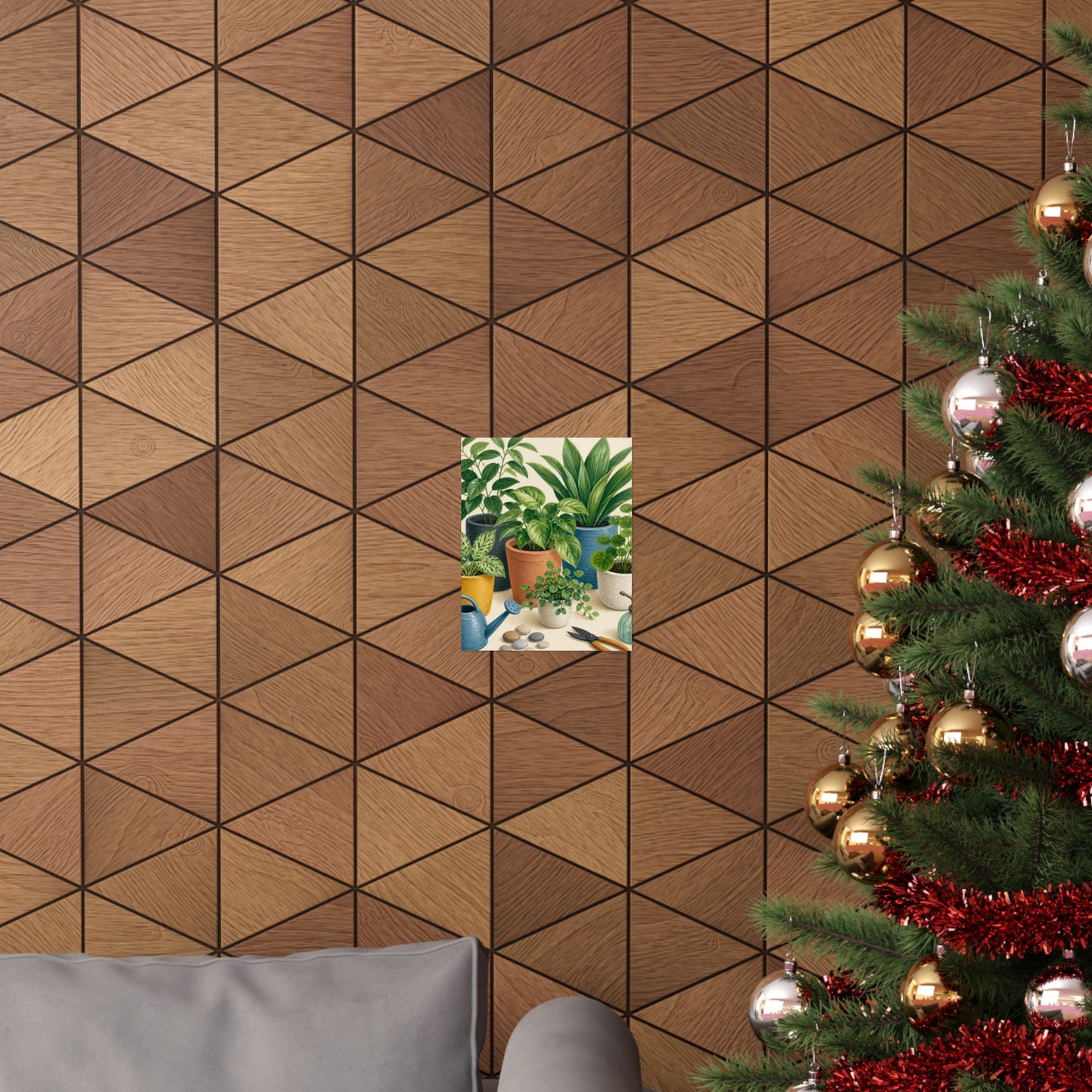 Calm Indoor Houseplant Collection Art Poster