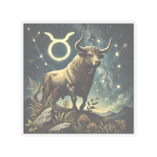 Taurus Bull Constellation Celestial Sticker