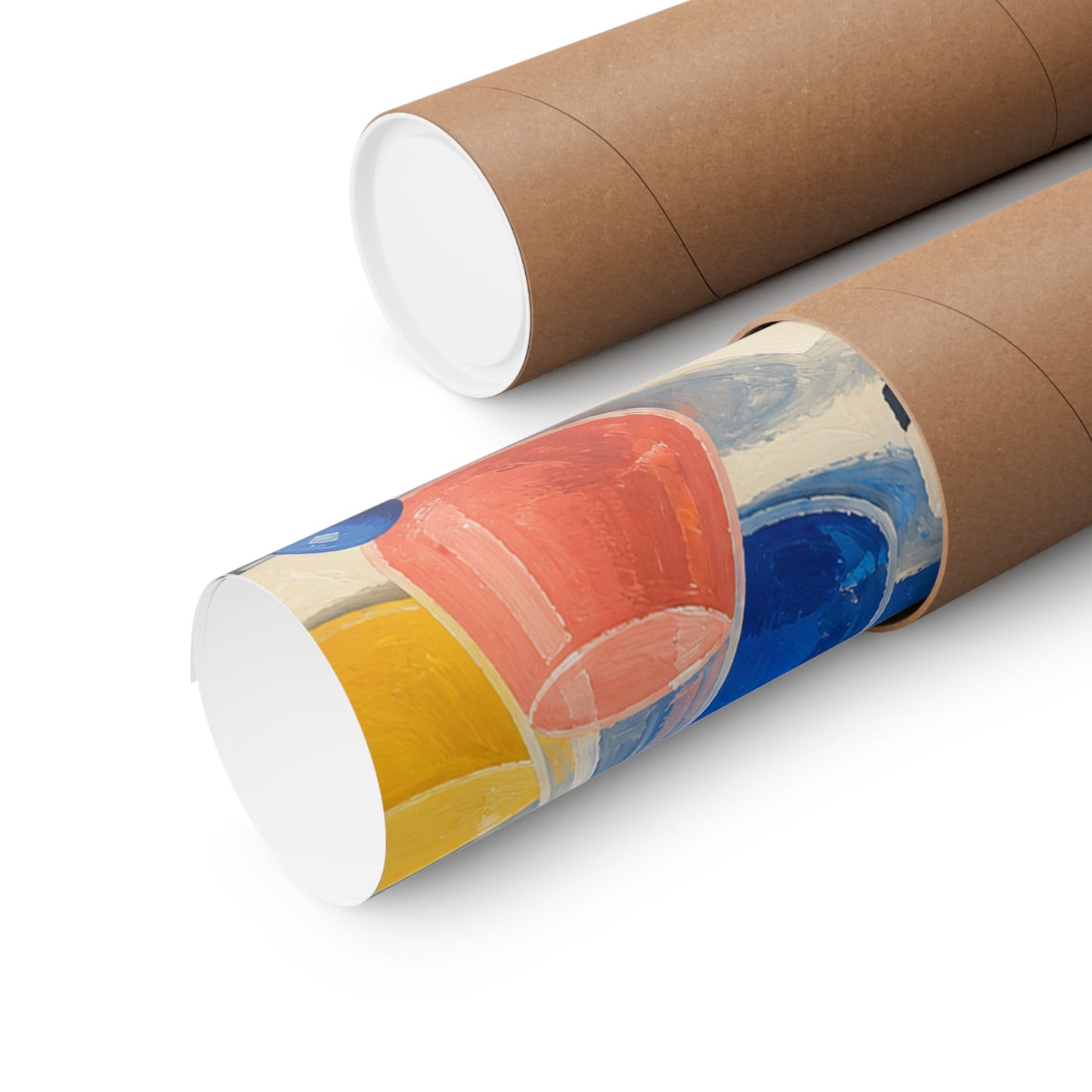 Colorful Science Lab Learning Art Poster