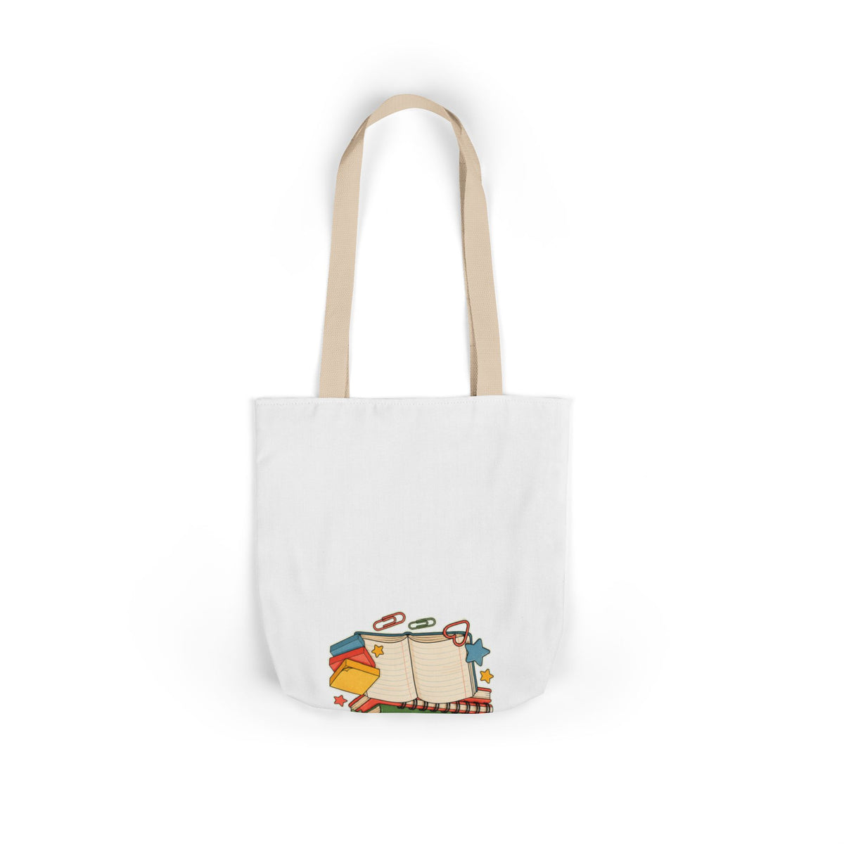 Apple Pencil Desk Stack Back To School Tote Bag