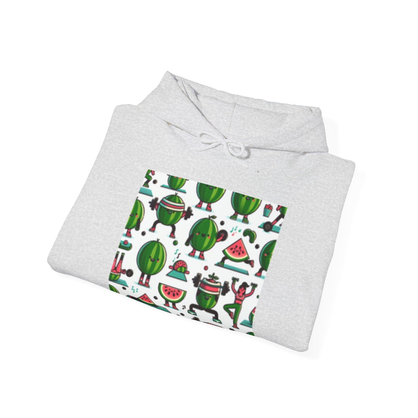 Watermelon Workout Club Cute Food Fitness Graphic Hoodie