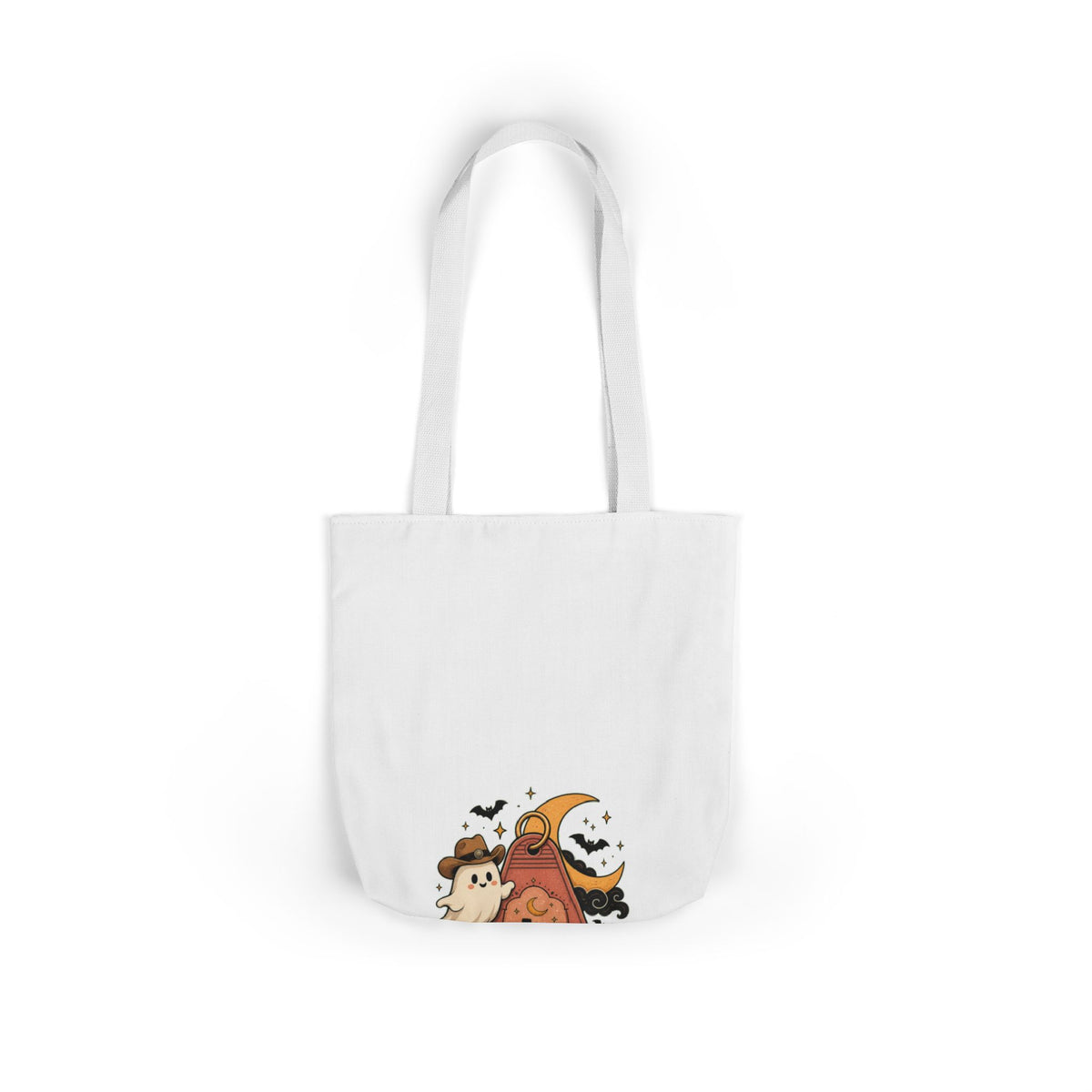 Haunted Desert Keytag Ghost Halloween Tote Bag