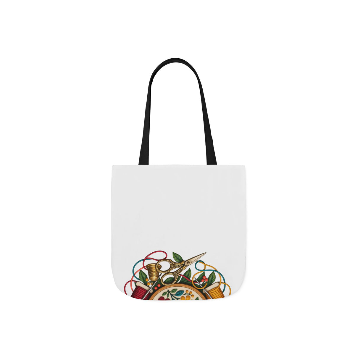 Botanical Embroidery Workshop Tote Bag