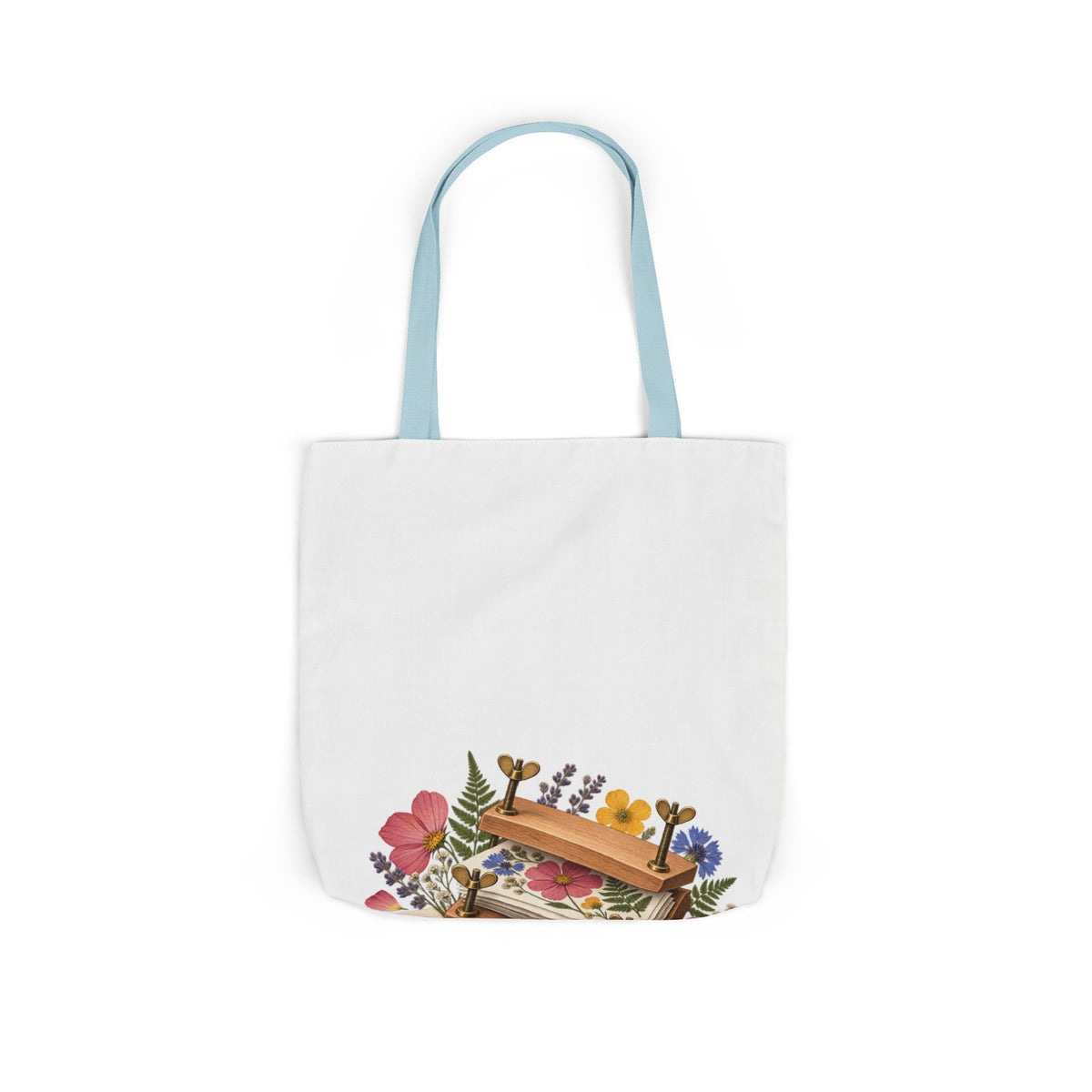 Botanical Flower Press Workshop Tote Bag
