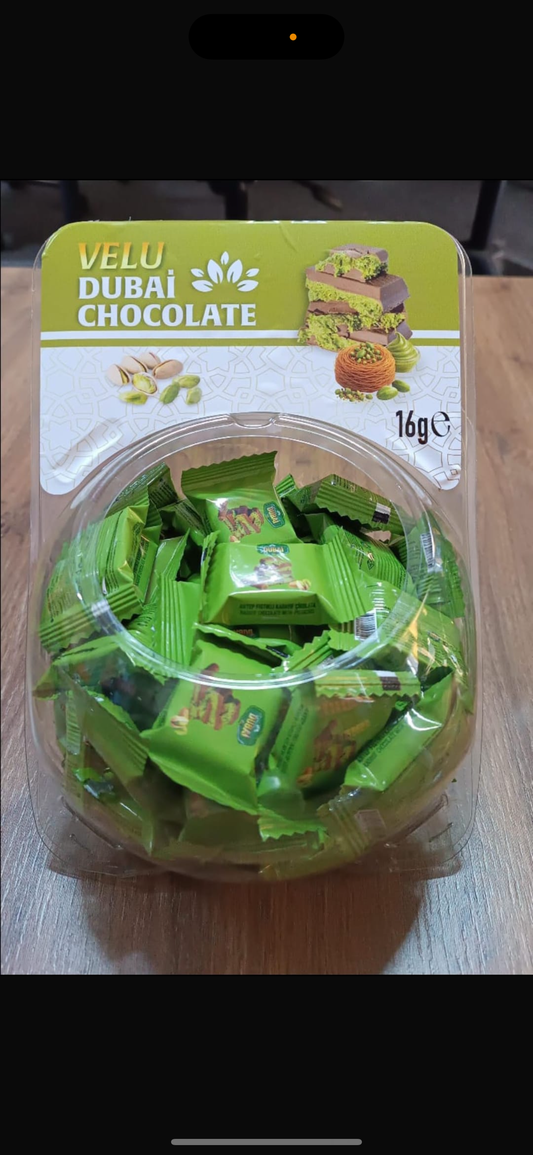 75pcs x 6 Mini Dubai Chocolate