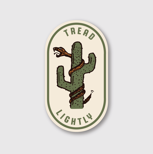 Tread Lightly Sticker