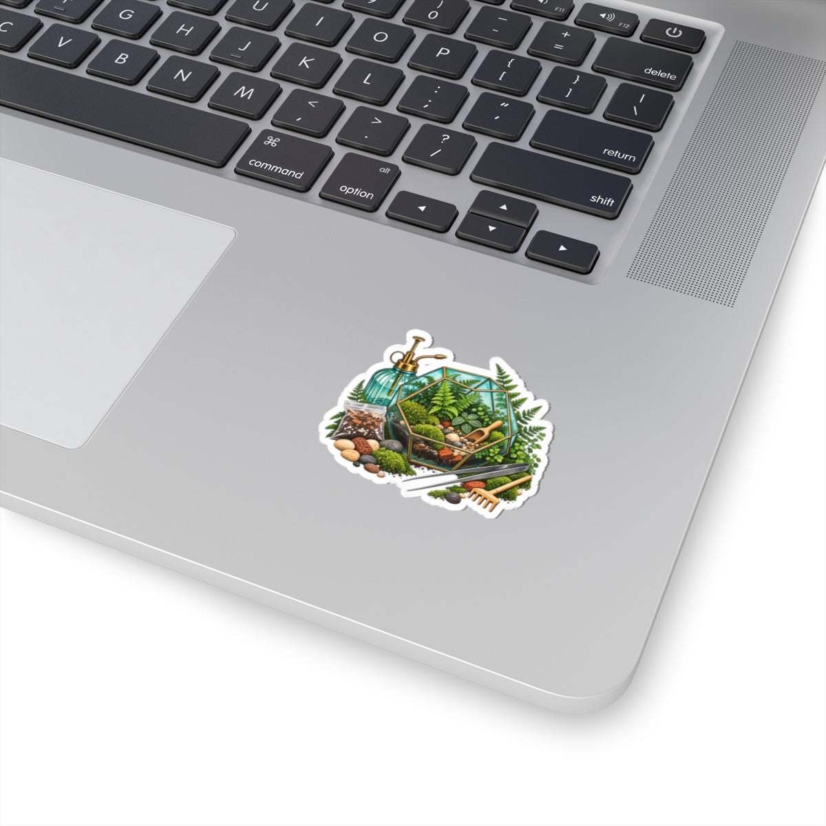Fern Terrarium Building Workshop Sticker