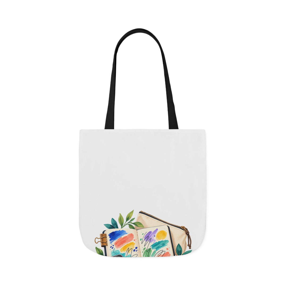 Colorful Urban Sketching Travel Kit Tote Bag