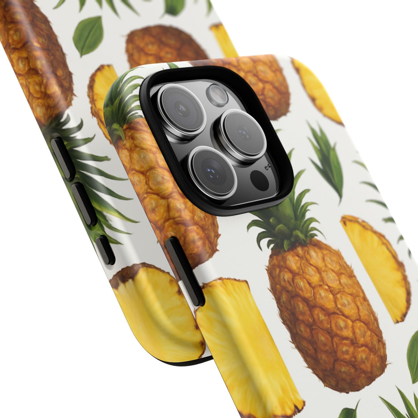 Pineapple Phone Case - Tough Cases, Tropical Phone Cover, Summer Vibe Accessories, Cute Pineapple Design, Fun Gift for Fruit Lovers