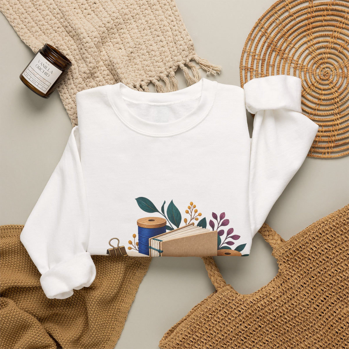 Hand Bookbinding Workshop Sweatshirt