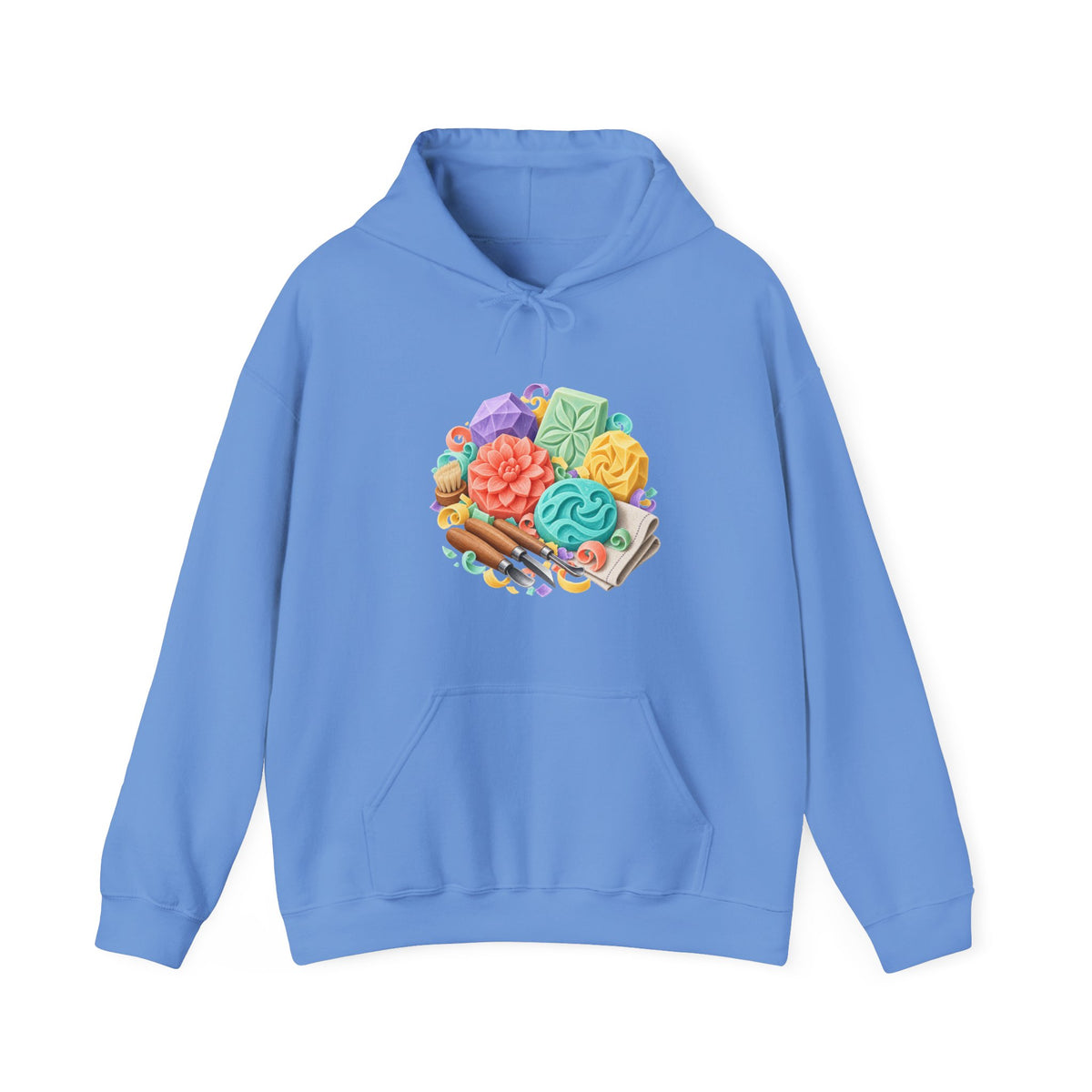 Colorful Soap Carving Workshop Hoodie