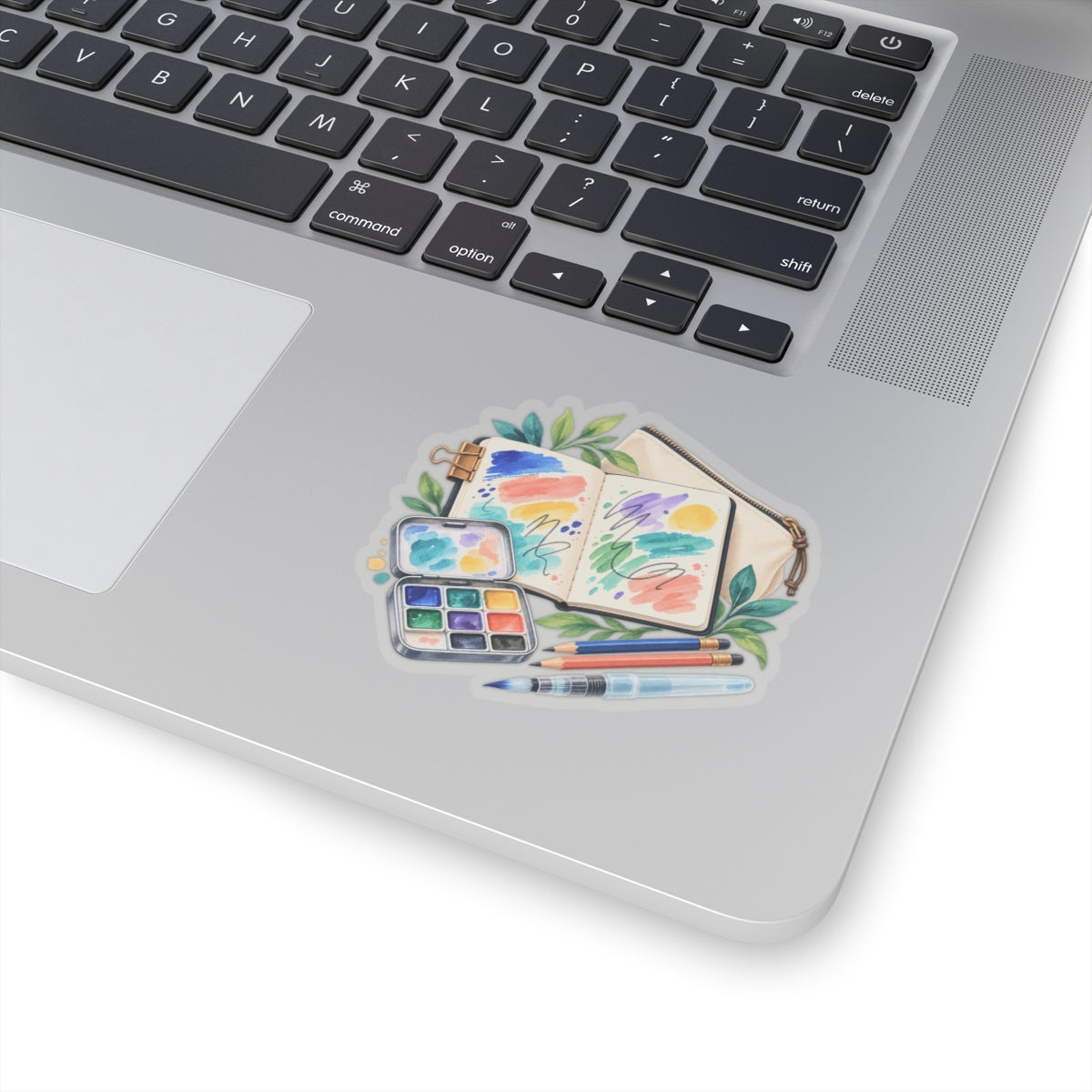 Colorful Urban Sketching Travel Kit Sticker