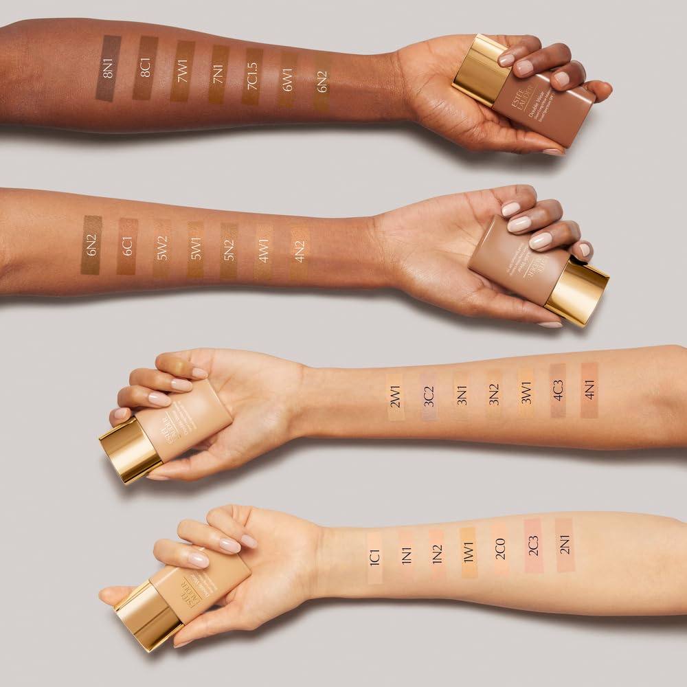 Estée Lauder Double Wear Sheer Matte Foundation SPF 19 | 12-Hour Wear, 1.0 Fl Oz, 3C2 Pebble