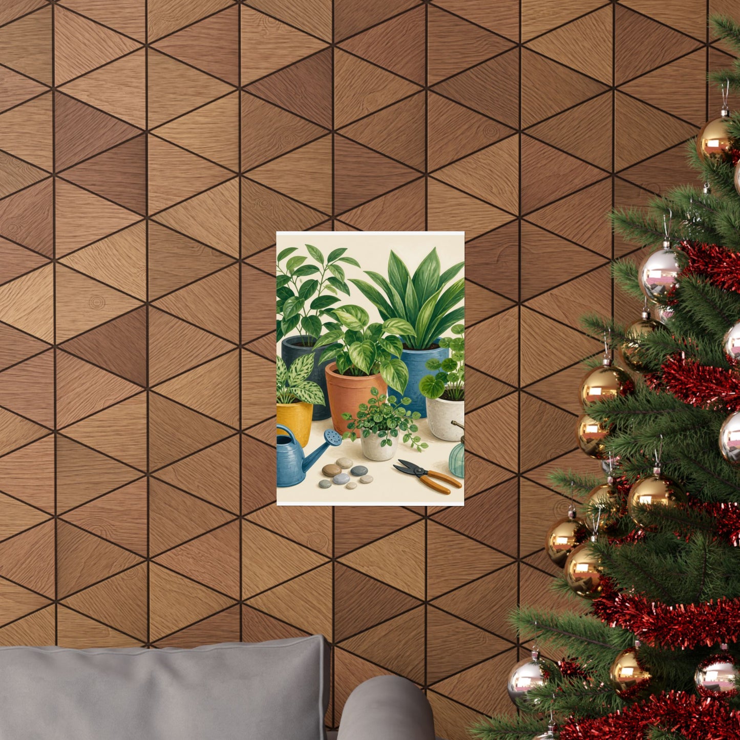Calm Indoor Houseplant Collection Art Poster