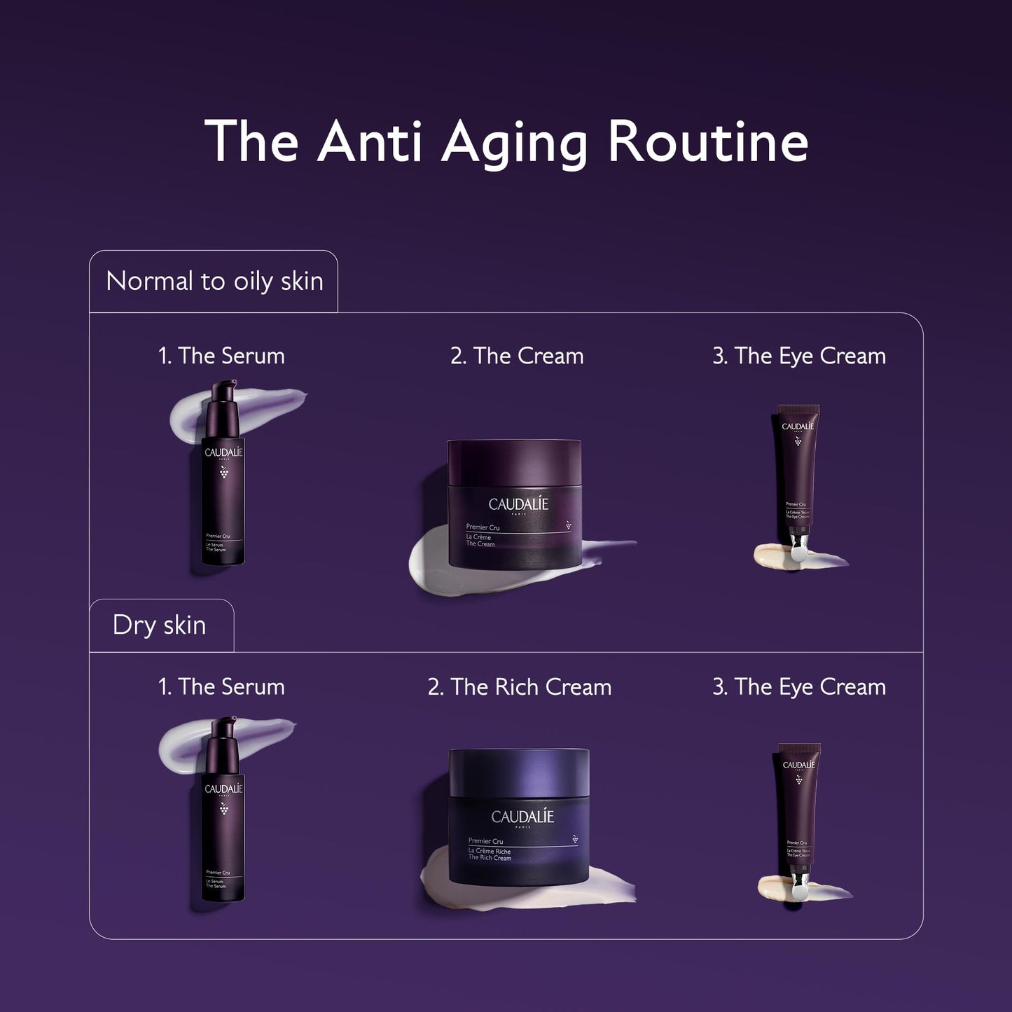 Caudalie Premier Cru Anti-Aging Cream Moisturizer, Refillable Jar - 50 ml