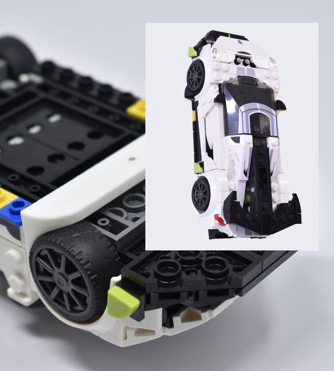 Collectible Car Display Wall Mount | Low Profile Design Compatible with Lego Car Models | Display Cars by Wheels on Wall | Made in USA